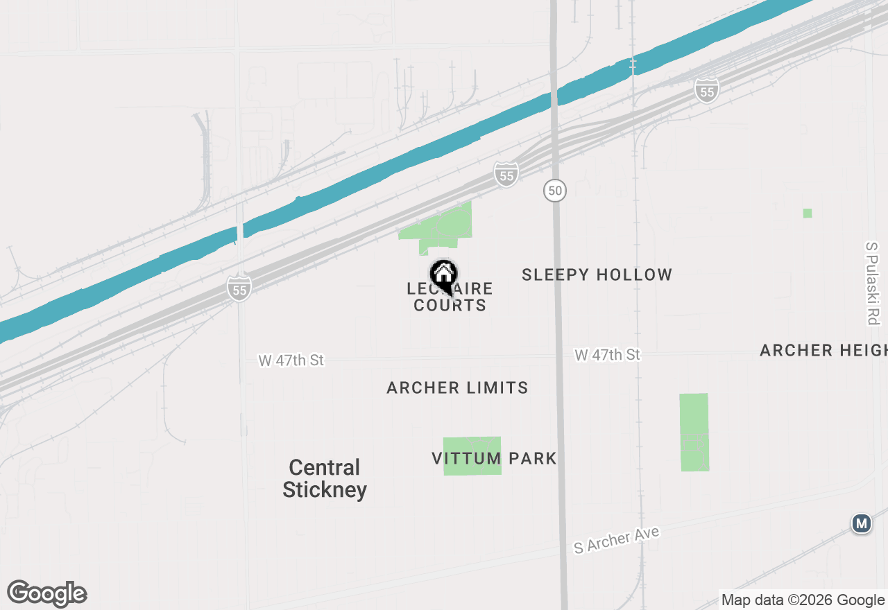 Map of 4541 S Leclaire Avenue, Chicago, IL 60638