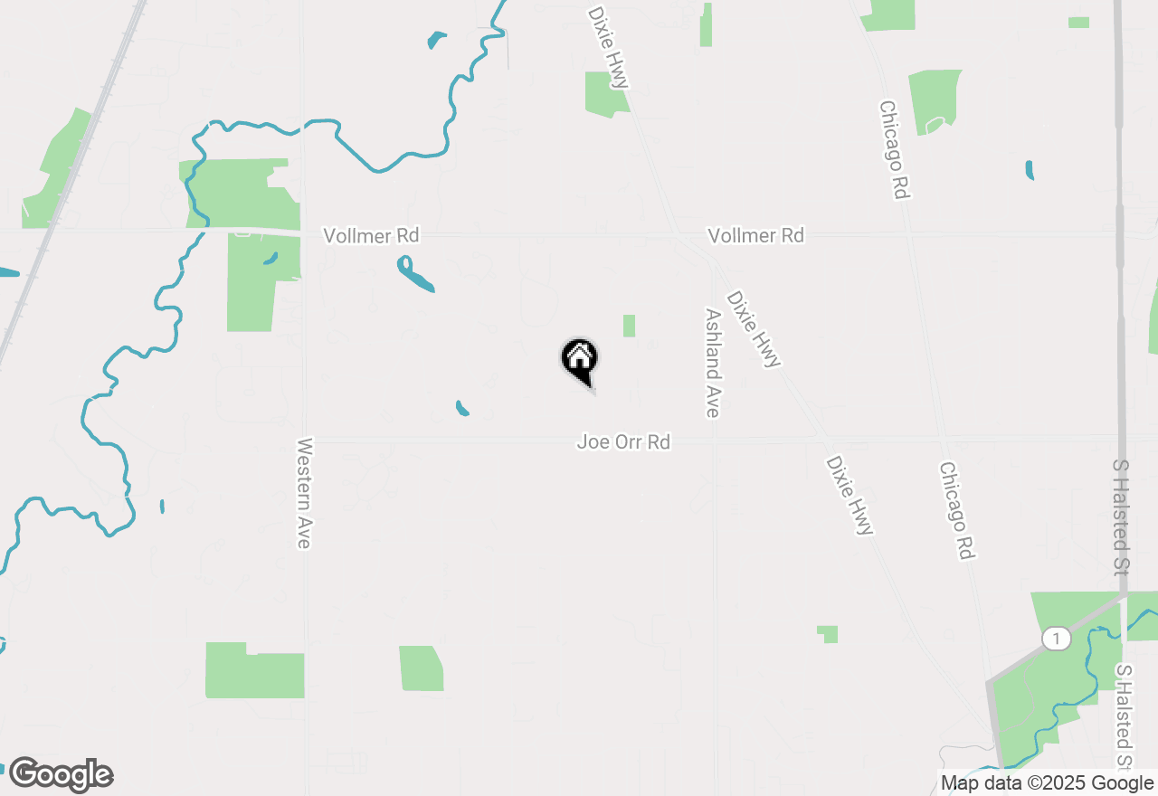 Map of 482 Longwood Court, Chicago Heights, IL 60411