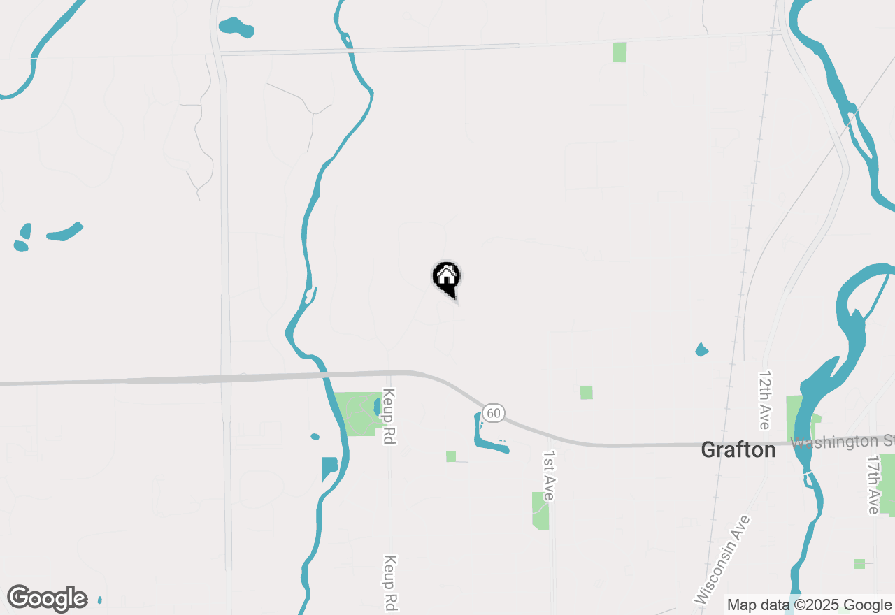 Map of 847 N Verona Cir #6, Grafton, WI 53024