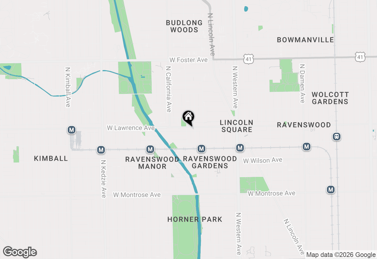 Map of 4755 N Washtenaw Avenue #305, Chicago, IL 60625