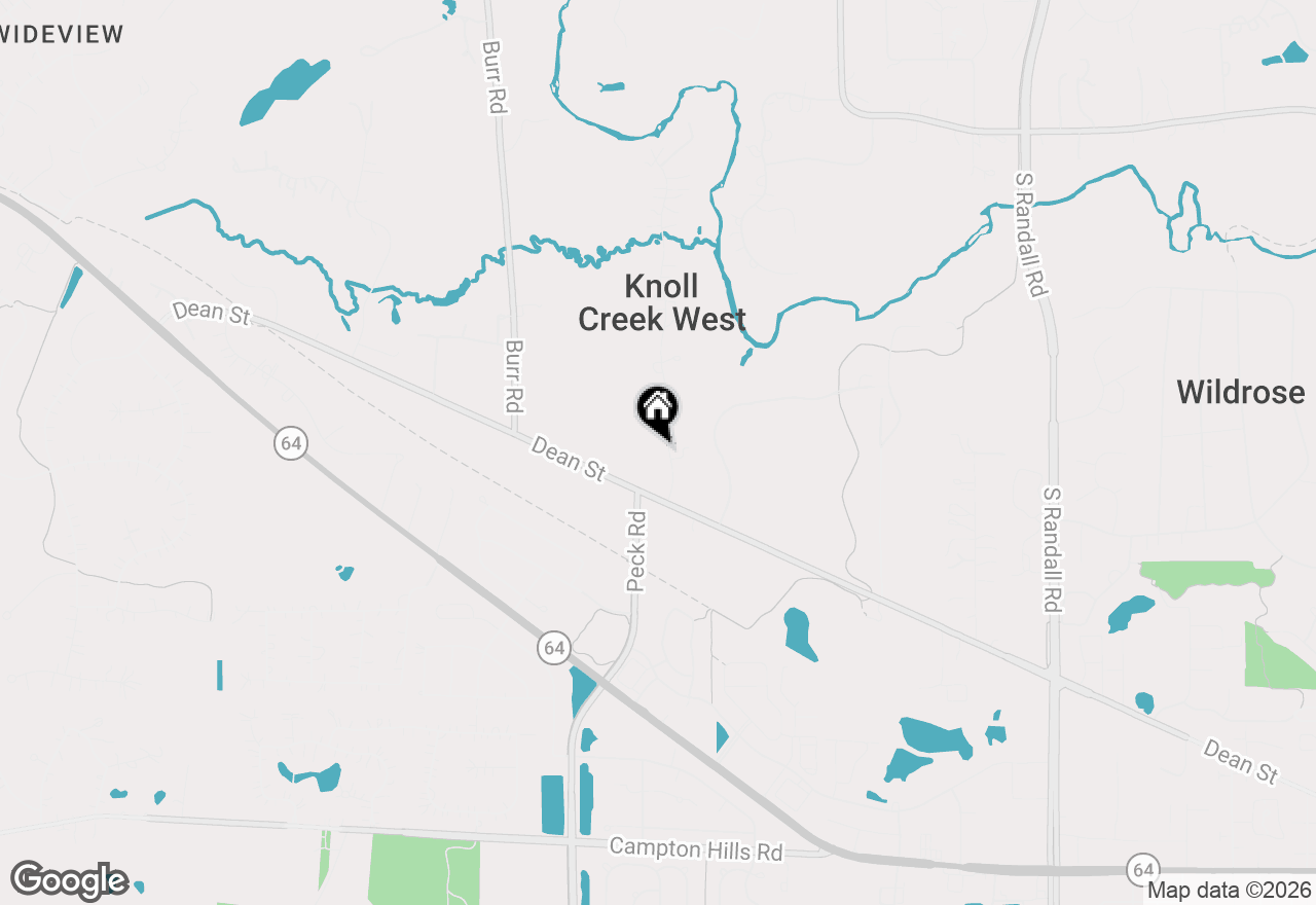 Map of 3N946 Babson Lane, St. Charles, IL 60175