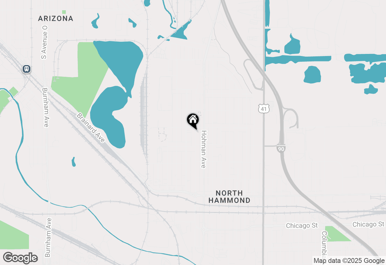 Map of 4116 Sheffield Avenue, Hammond, IN 46327