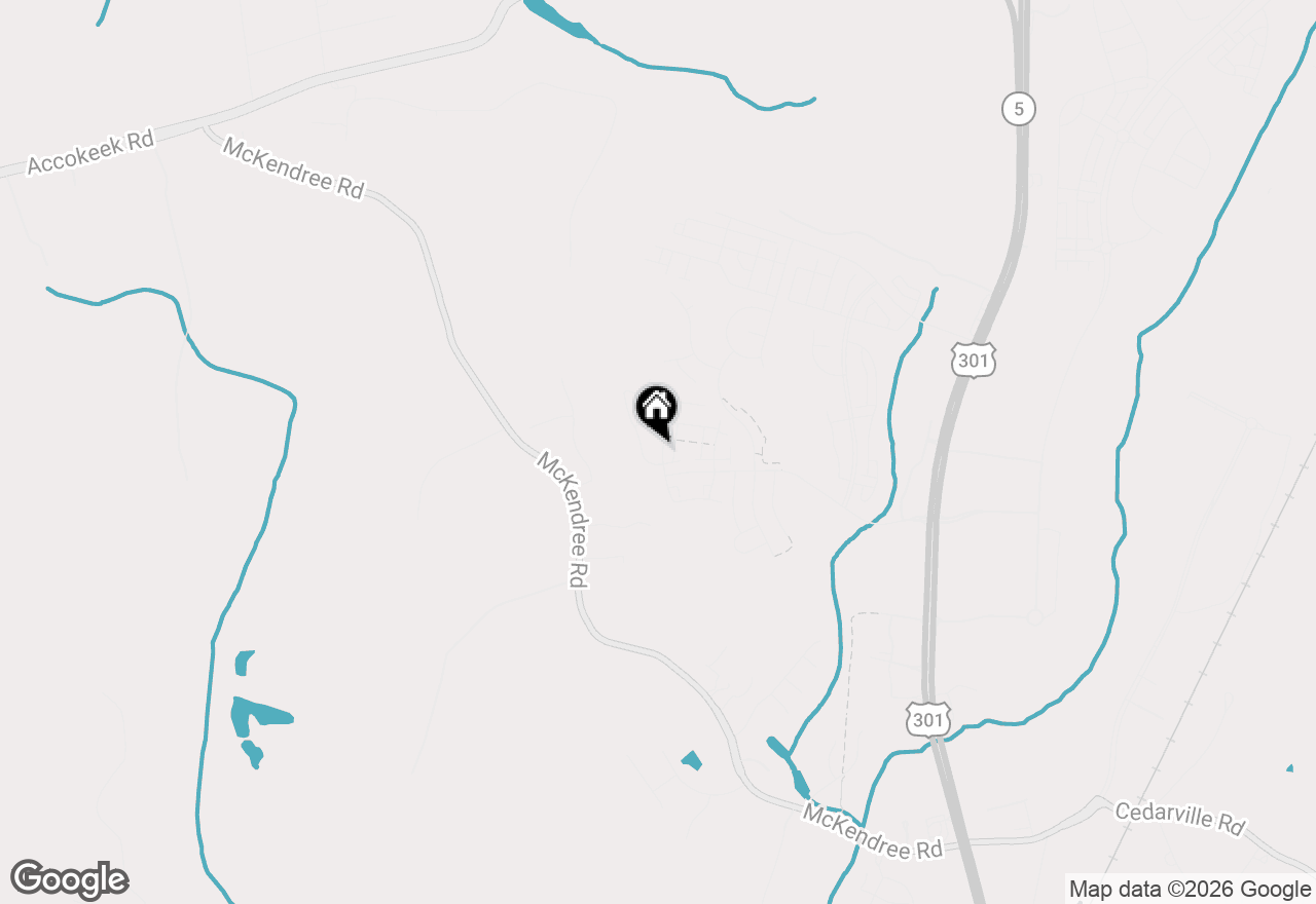 Map of 15511 Kennett Square Way, Brandywine, MD 20613