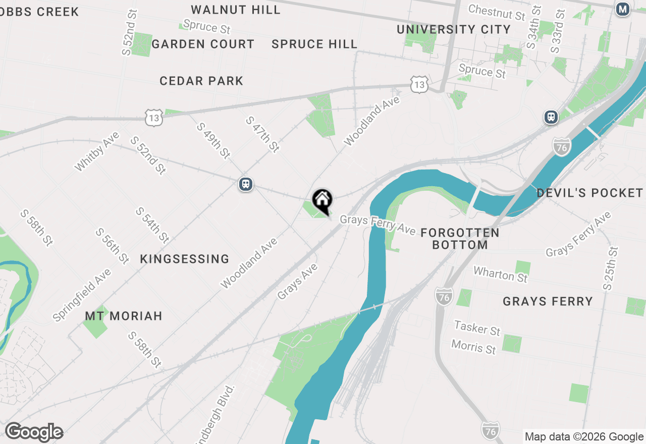 Map of 1452 Grays Ferry Avenue, Philadelphia, PA 19143