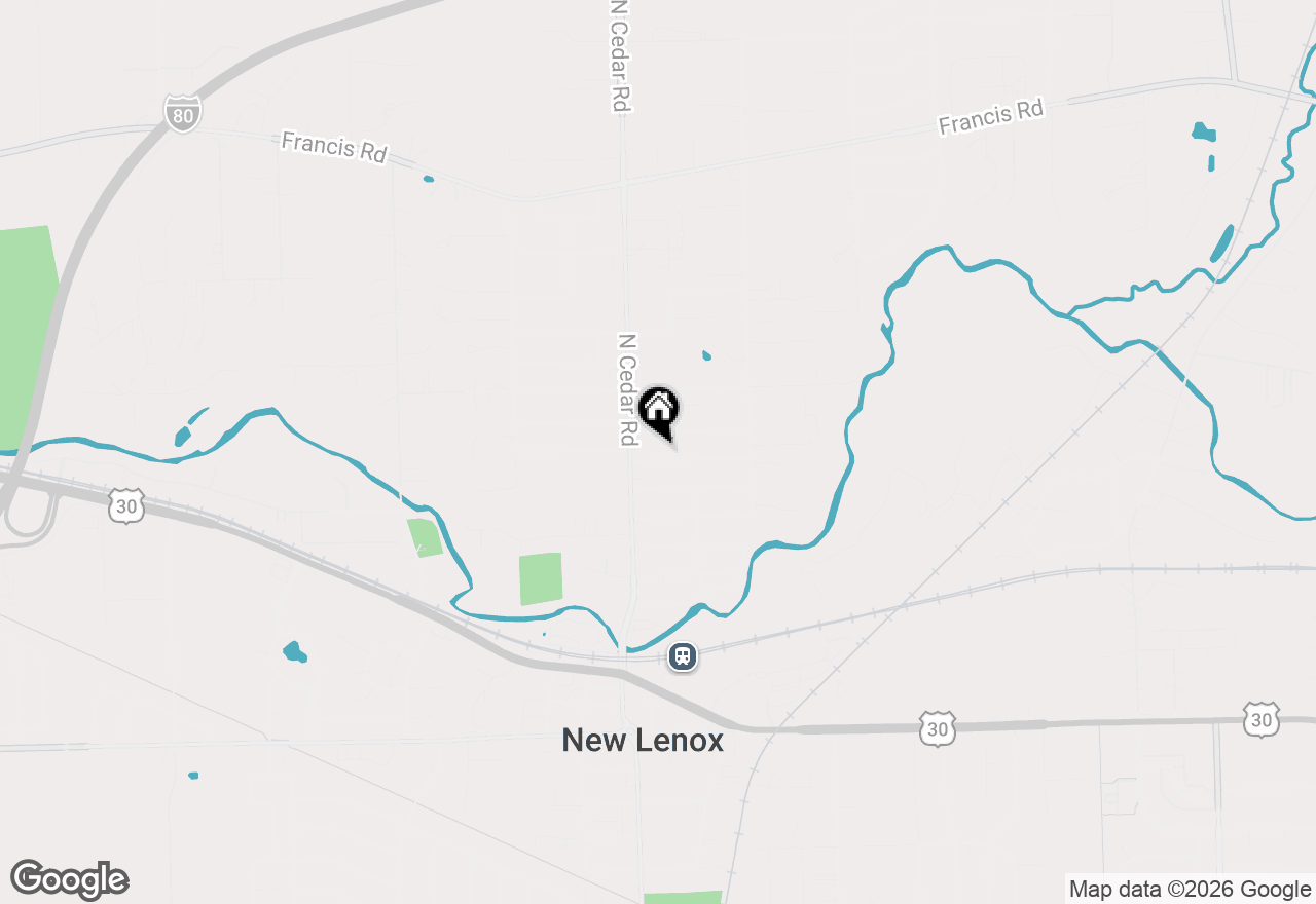 Map of 129 Oakview Drive, New Lenox, IL 60451