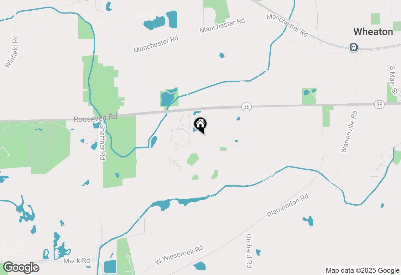 Map of 1000 Adare Drive, Wheaton, IL 60189