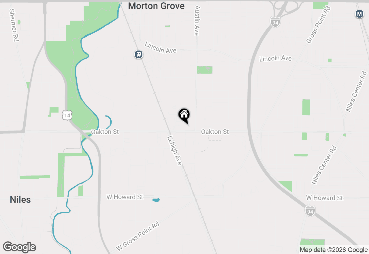 Map of 6040 Oakton Street, Morton Grove, IL 60053