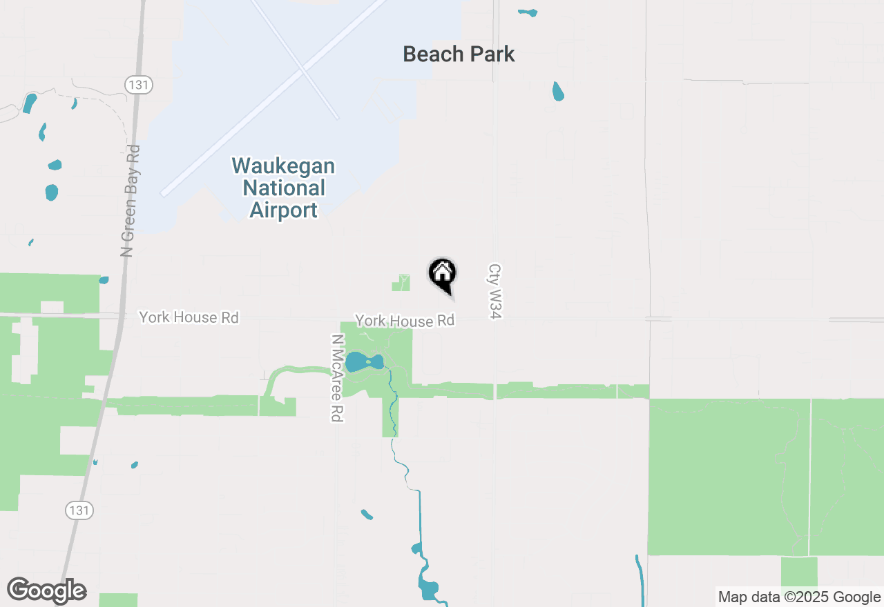 Map of 3211 Rugby Court, Waukegan, IL 60087