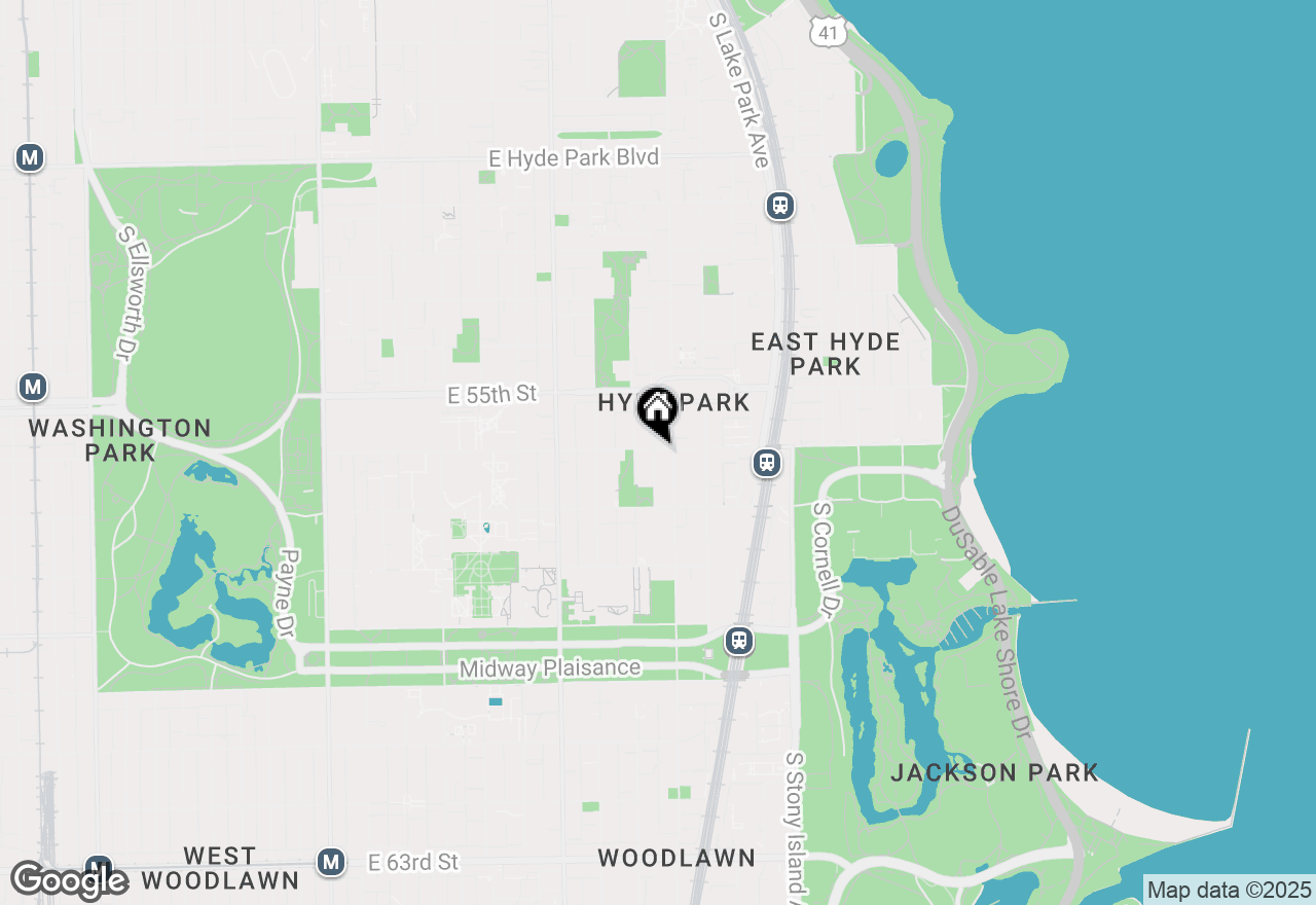 Map of 1365 E 56th Street #3, Chicago, IL 60637