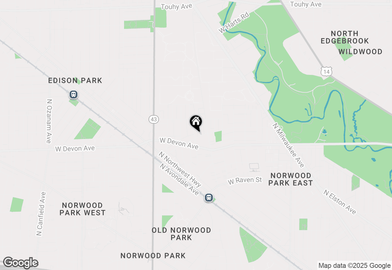 Map of 6409 N Sayre Avenue, Chicago, IL 60631