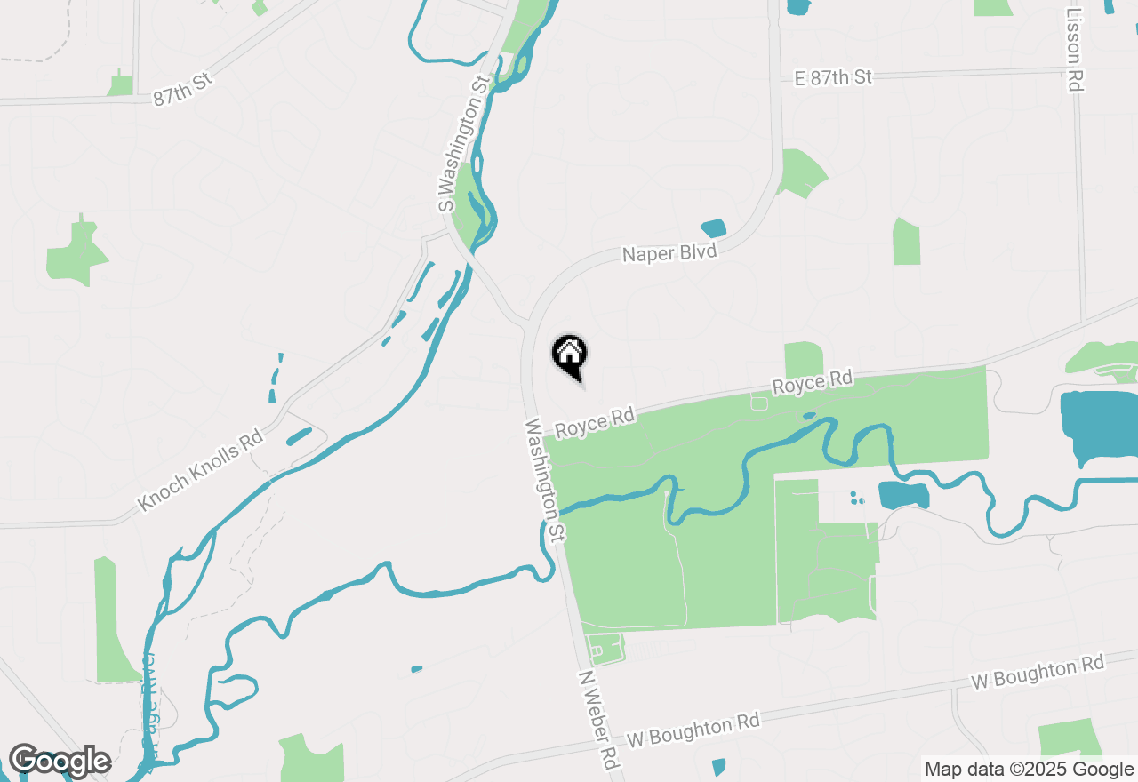 Map of 2731 Wolf River Court, Naperville, IL 60565