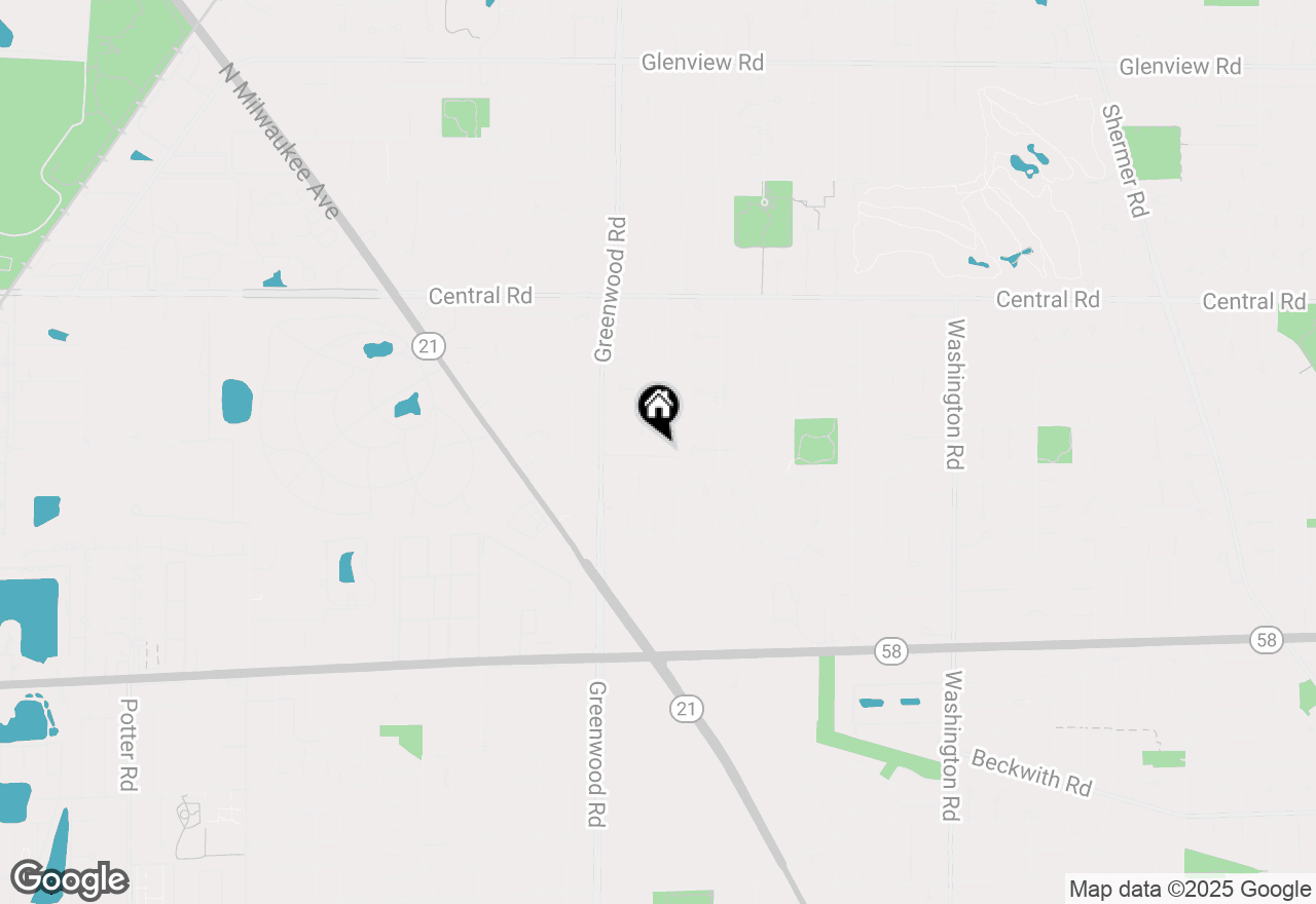 Map of 3200 Thornberry Lane, Glenview, IL 60025