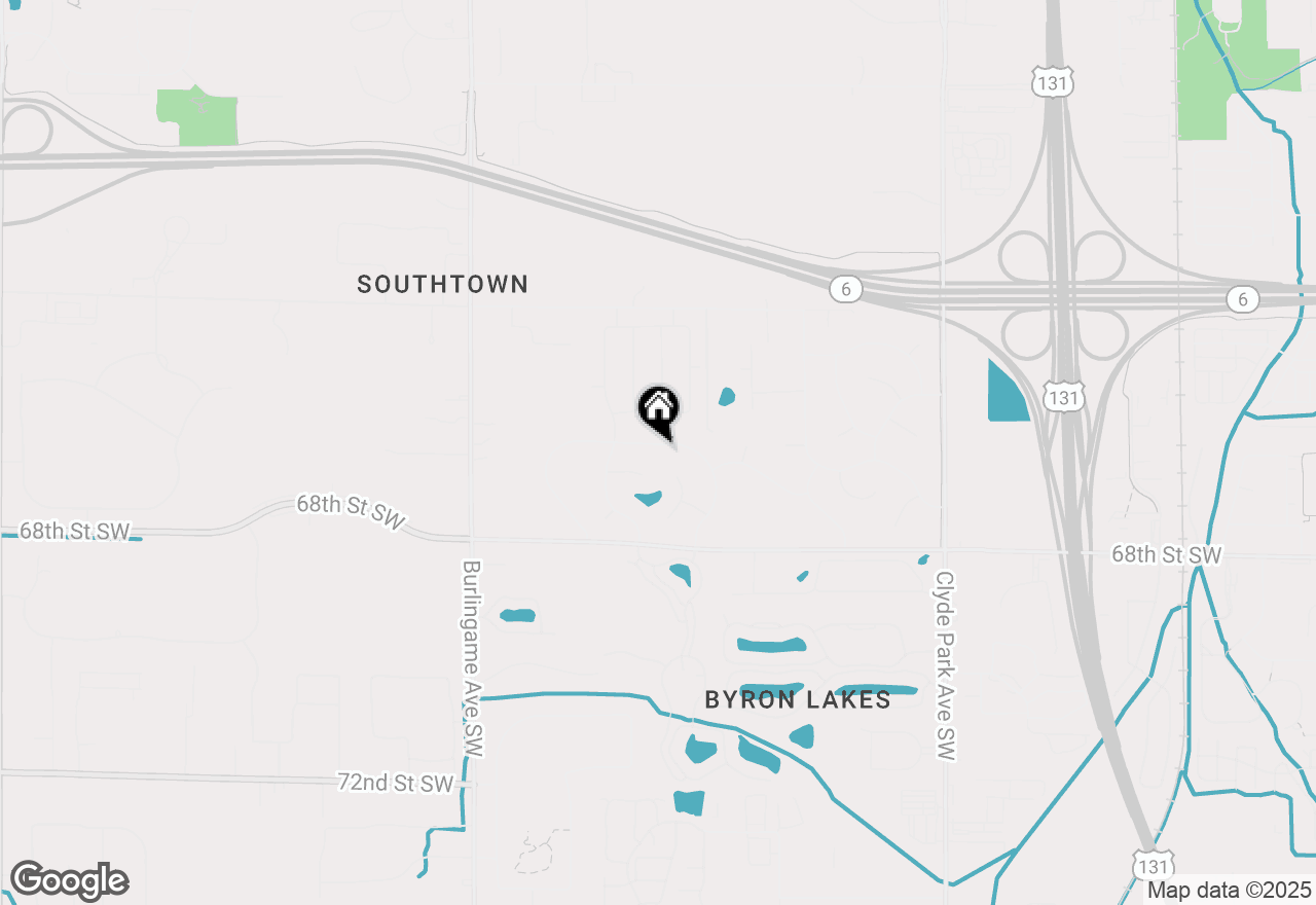 Map of 6567 Sunfield Drive Sw, Byron Center, MI 49315
