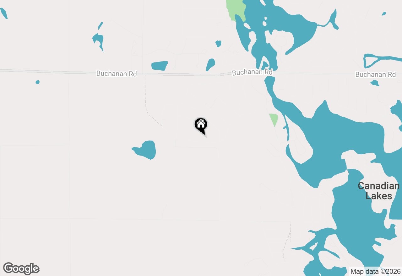 Map of 8158 Highland Trail, Canadian Lakes, MI 49346