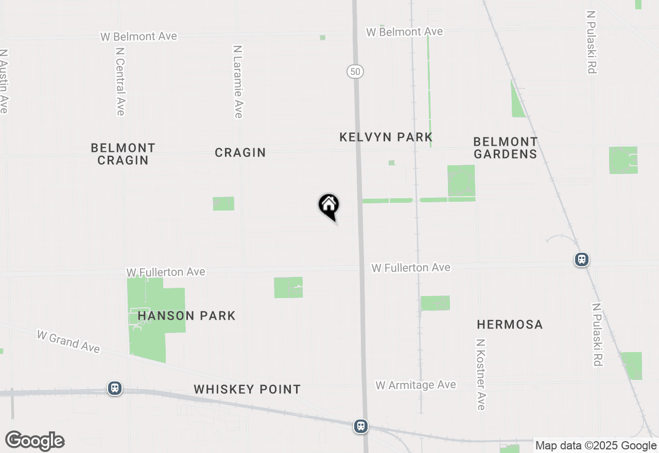 Map of 4901 W Deming Place, Chicago, IL 60639