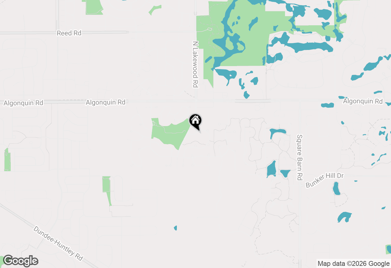 Map of 301 Wedgewood Circle #301, Lake In The Hills, IL 60156