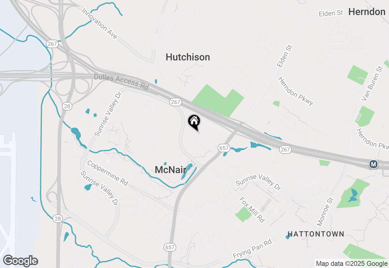 Map of 13411 Launders Street, Herndon, VA 20171