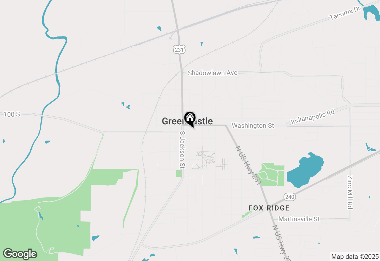 Map of 19-25 S Indiana Street, Greencastle, IN 46135