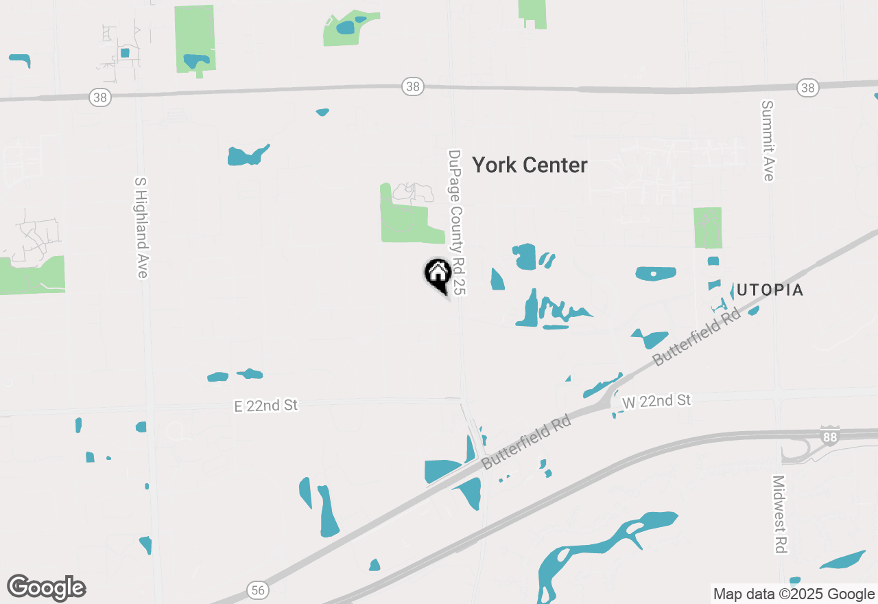 Map of 1713 S School Street, Lombard, IL 60148