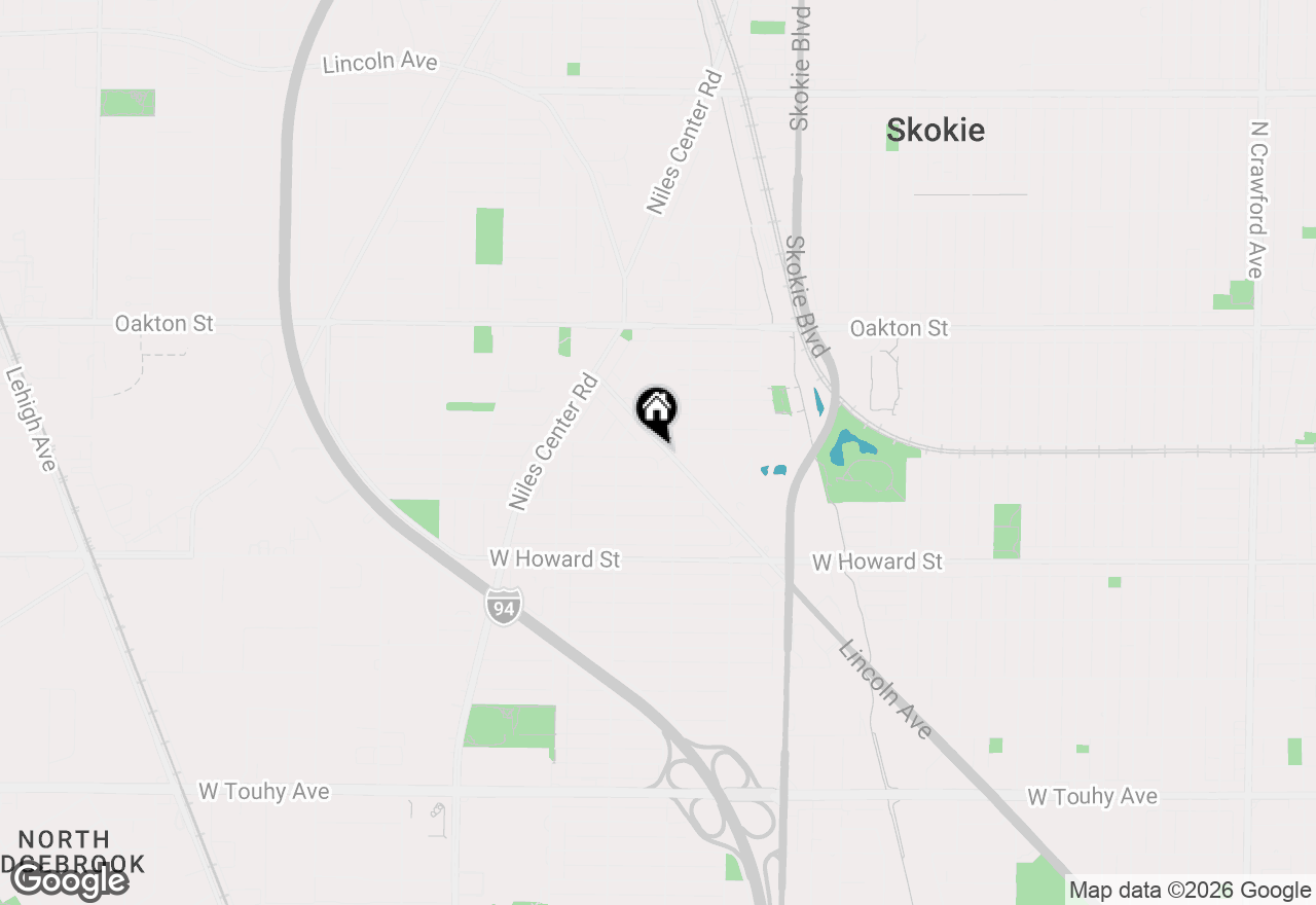 Map of 5019 Mulford Street #205, Skokie, IL 60077