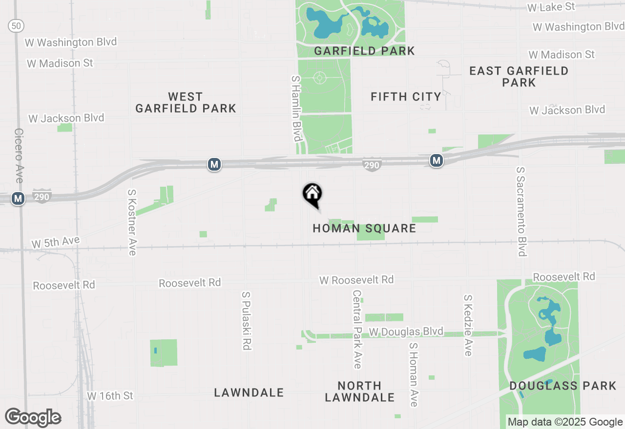 Map of 805 S Independence Boulevard #3, Chicago, IL 60624