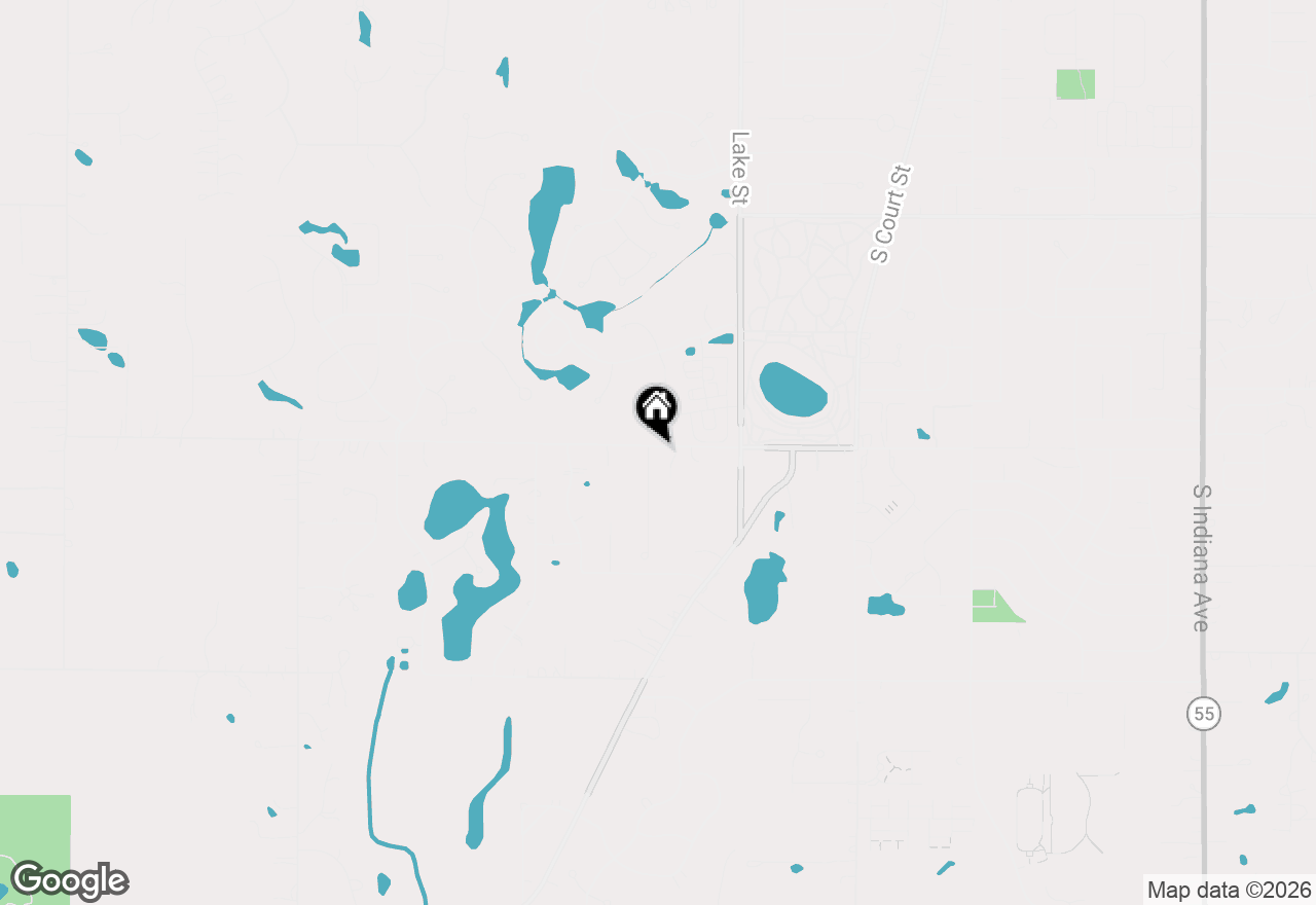 Map of 1002 Oak Grove Court, Crown Point, IN 46307