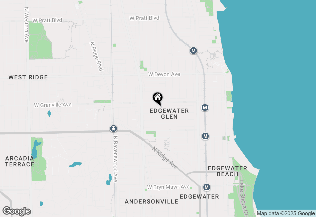 Map of 1452 W Hood Avenue, Chicago, IL 60660