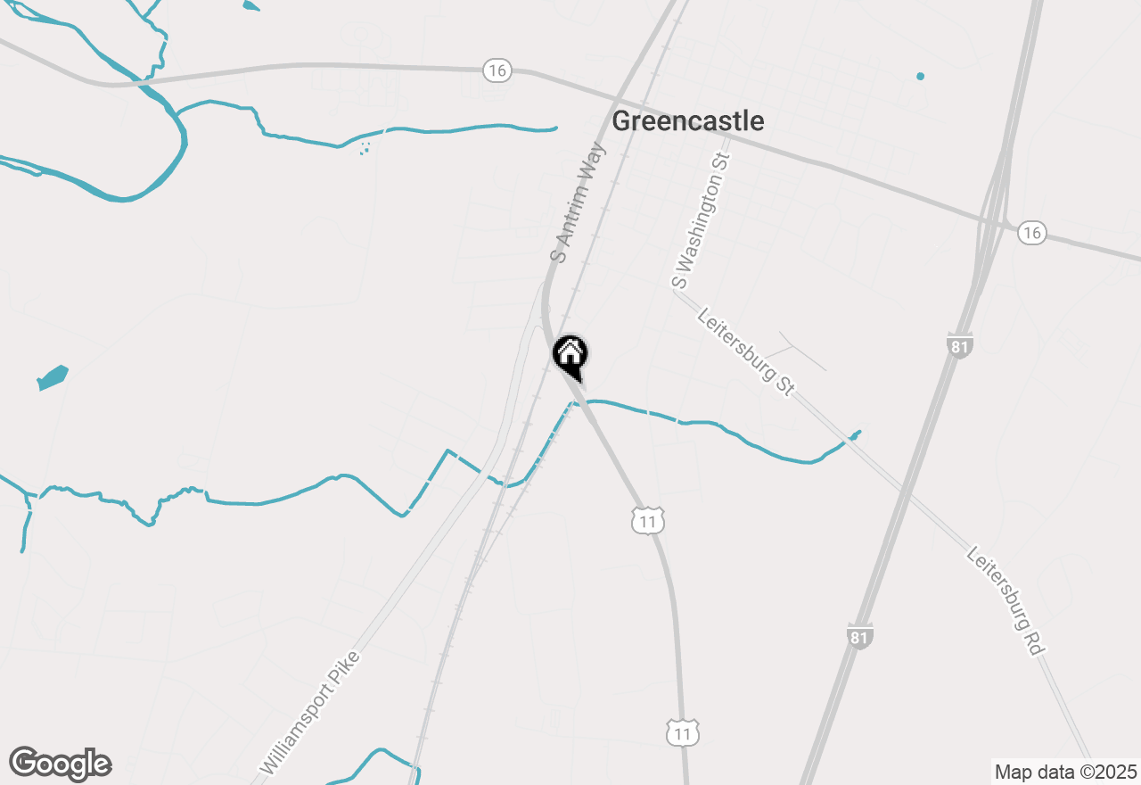 Map of 11600 Molly Pitcher Highway S, Greencastle, PA 17225