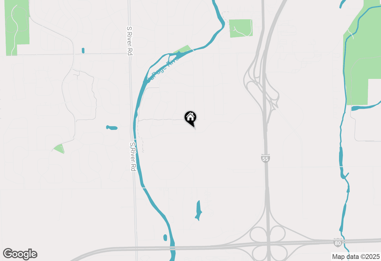 Map of 24436 W River Crossing Drive, Shorewood, IL 60404