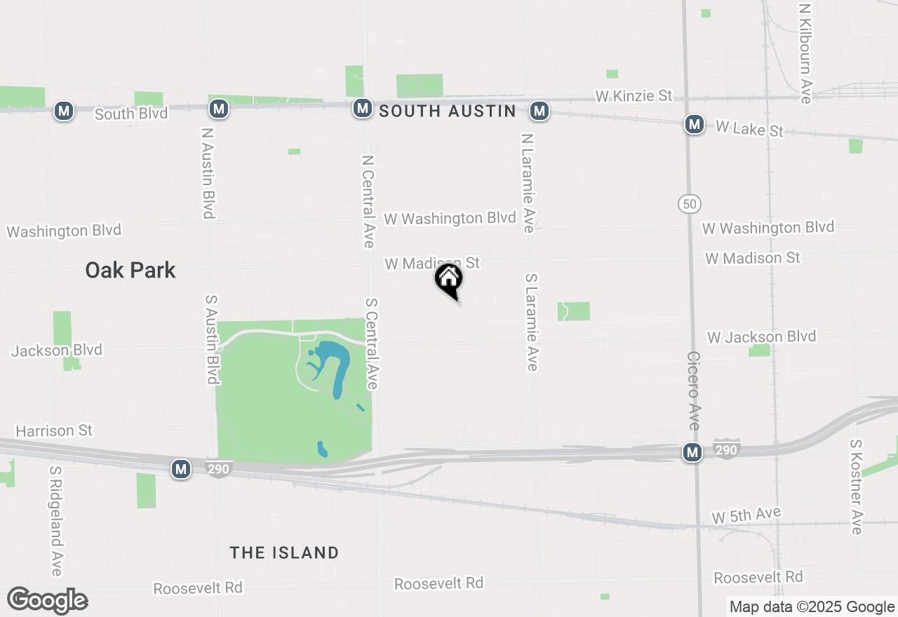 Map of 5411 W Adams Street, Chicago, IL 60644