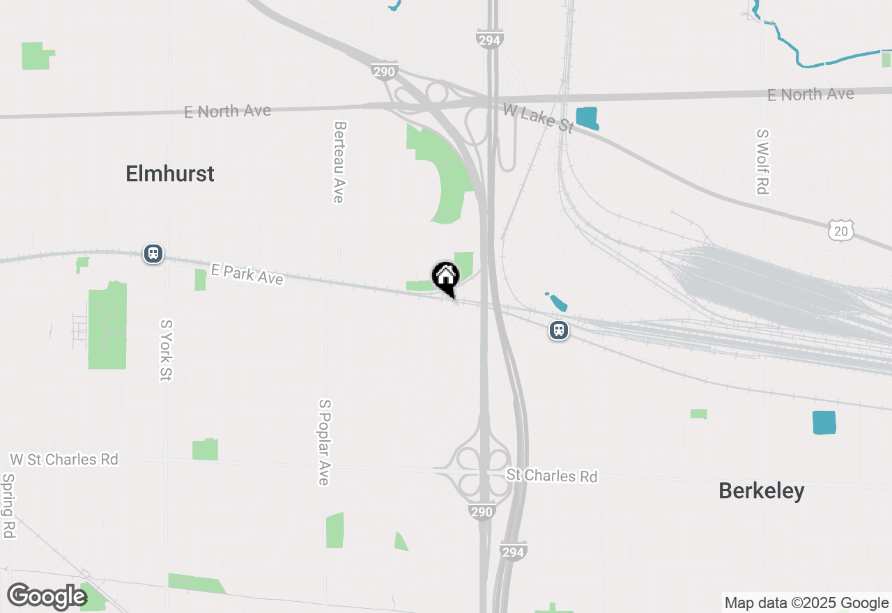 Map of 435 E Park Avenue, Elmhurst, IL 60126