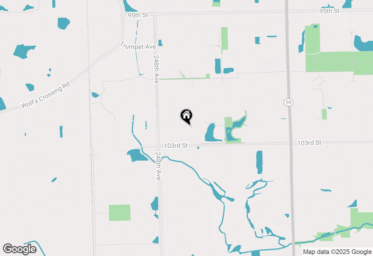Map of 3804 Horizon Court, Naperville, IL 60564