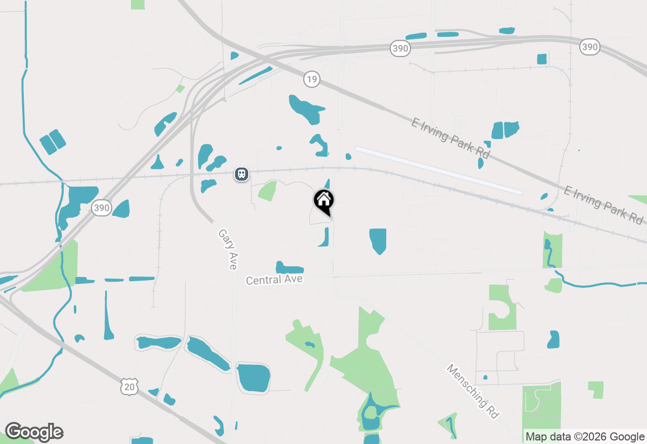 Map of 207 Norfolk Court #3, Roselle, IL 60172