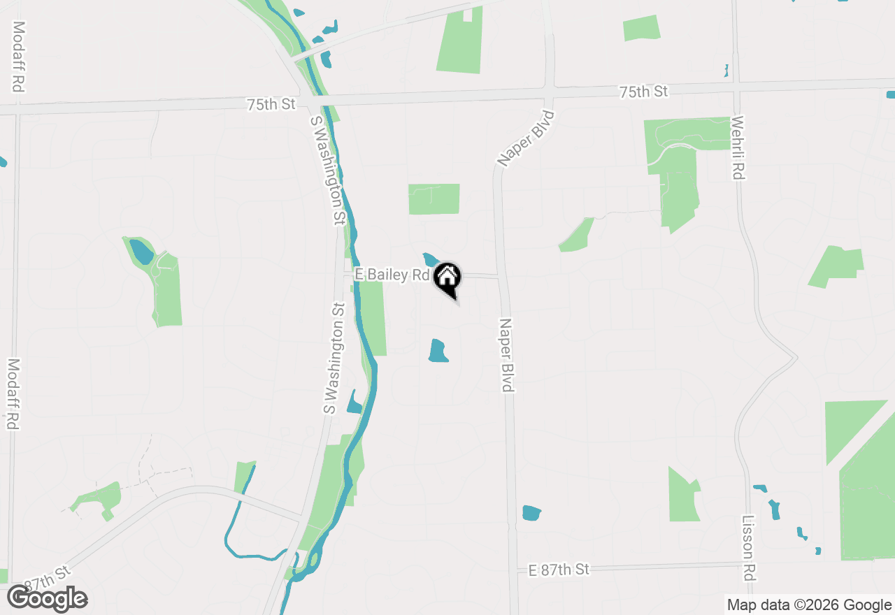 Map of 1674 Kiowa Circle #101, Naperville, IL 60565