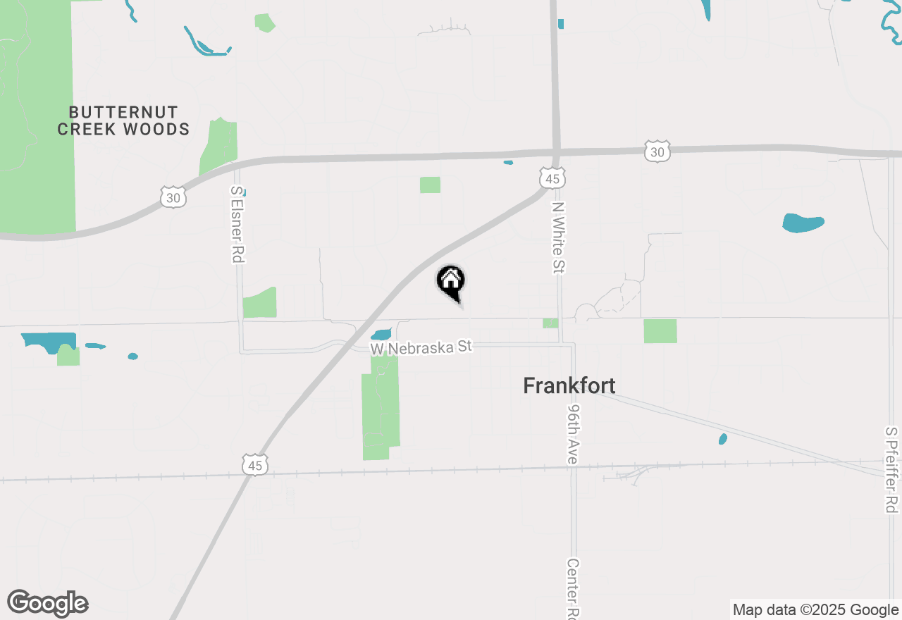 Map of 236 Sherlock Street, Frankfort, IL 60423