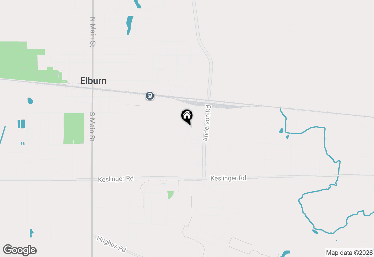 Map of 875 Station Boulevard, Elburn, IL 60119