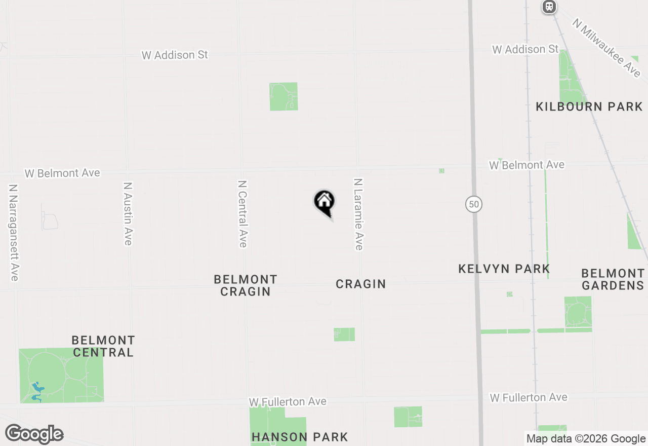 Map of 5310 W Wellington Avenue, Chicago, IL 60641