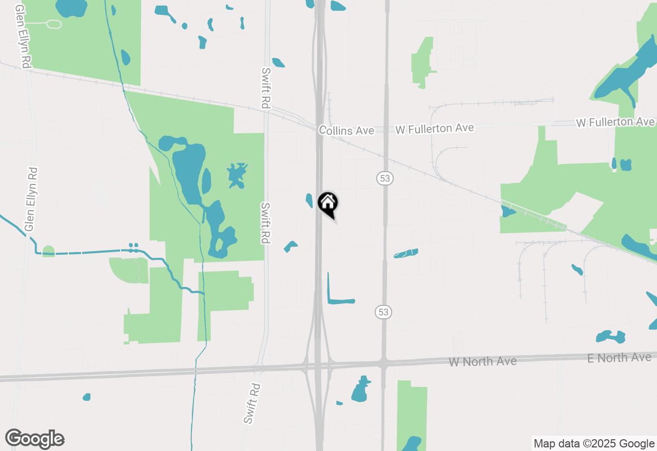 Map of 2000 Astor Lane, Addison, IL 60101