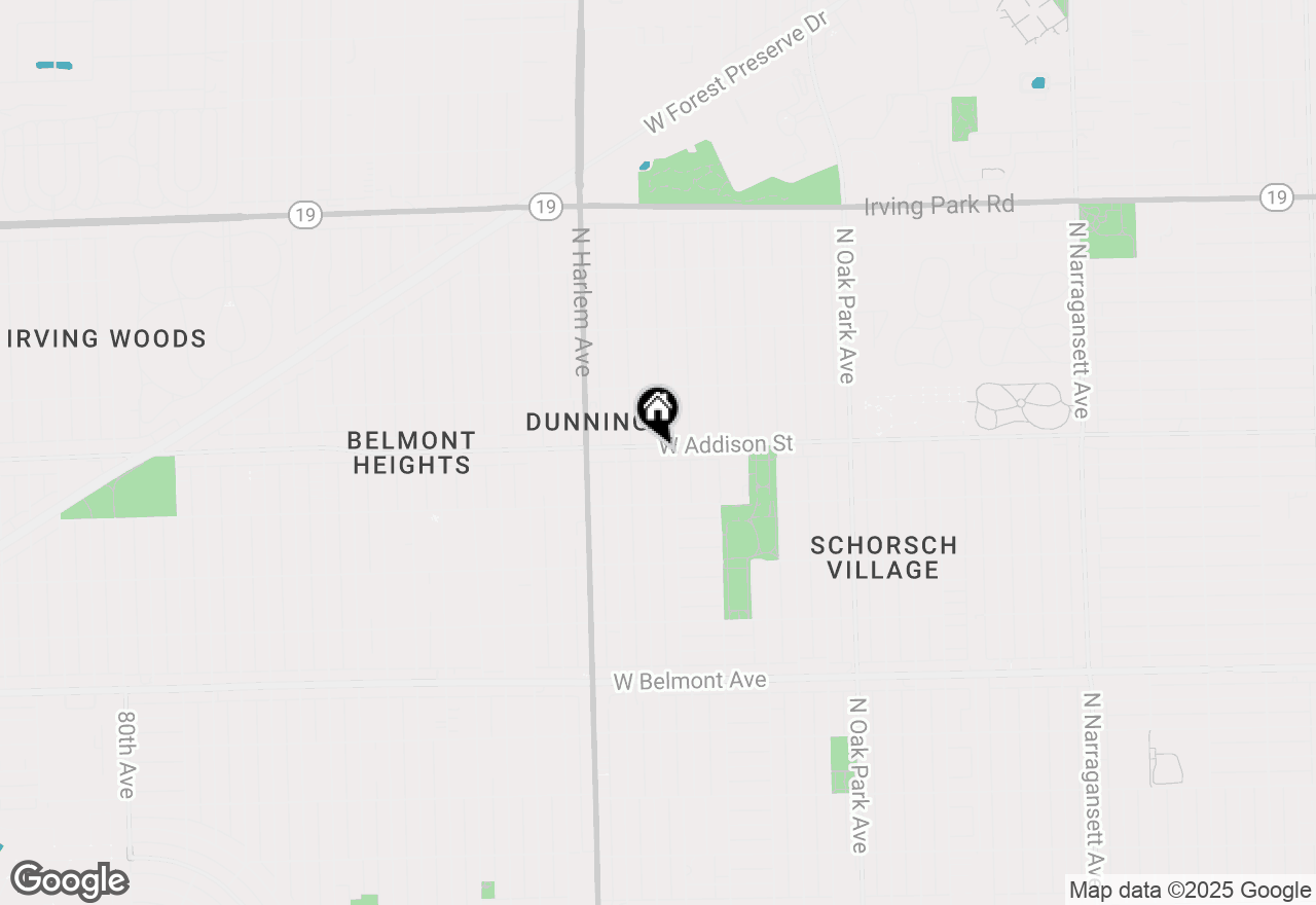 Map of 7115-7117 W Addison Street, Chicago, IL 60634