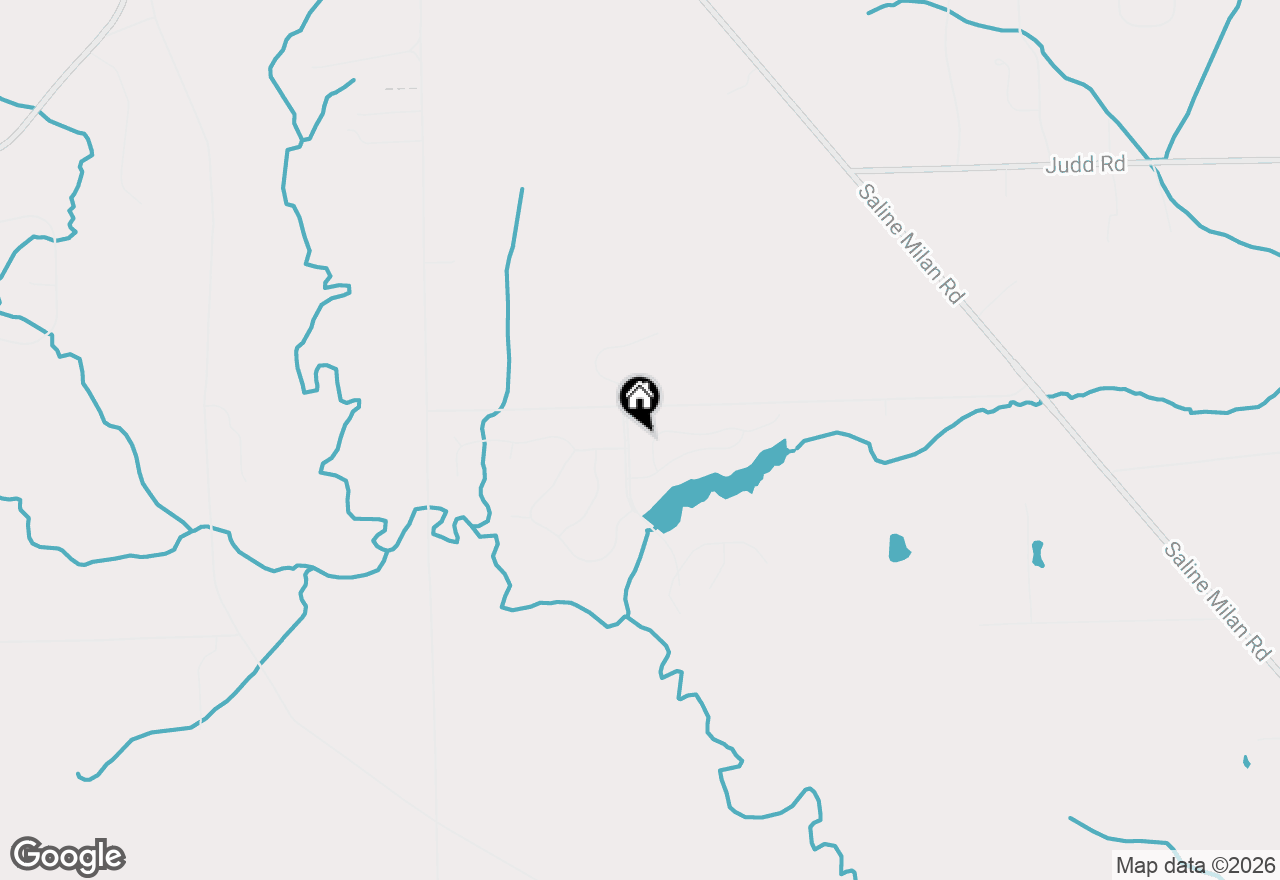 Map of 10286 High Meadow, Saline, MI 48176