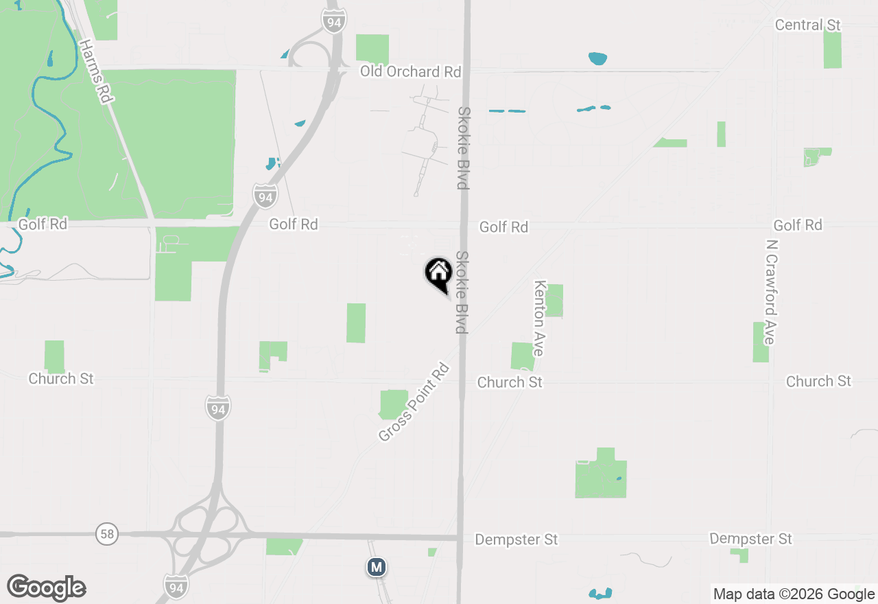 Map of 9350 Skokie Boulevard #510, Skokie, IL 60077