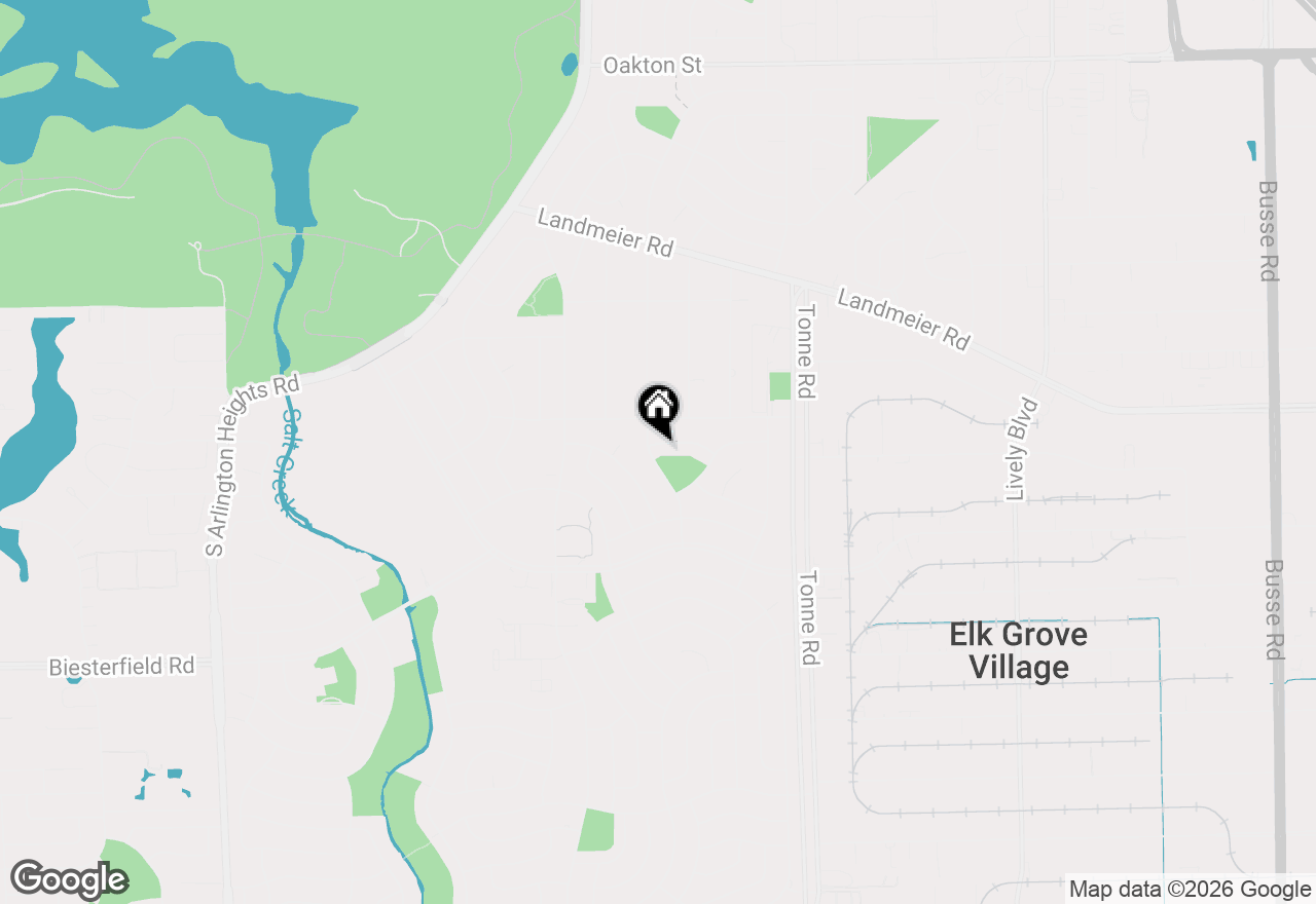 Map of 401 Lilac Lane, Elk Grove Village, IL 60007