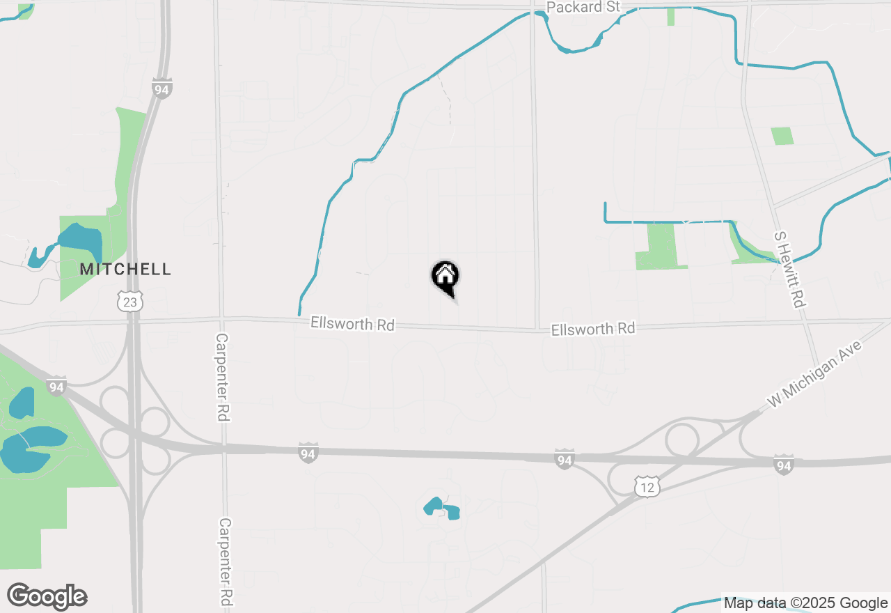 Map of 3955 Helen Avenue, Ypsilanti, MI 48197