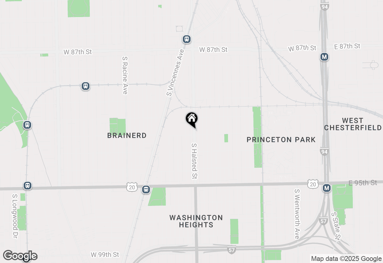 Map of 9152 S Halsted Street, Chicago, IL 60620