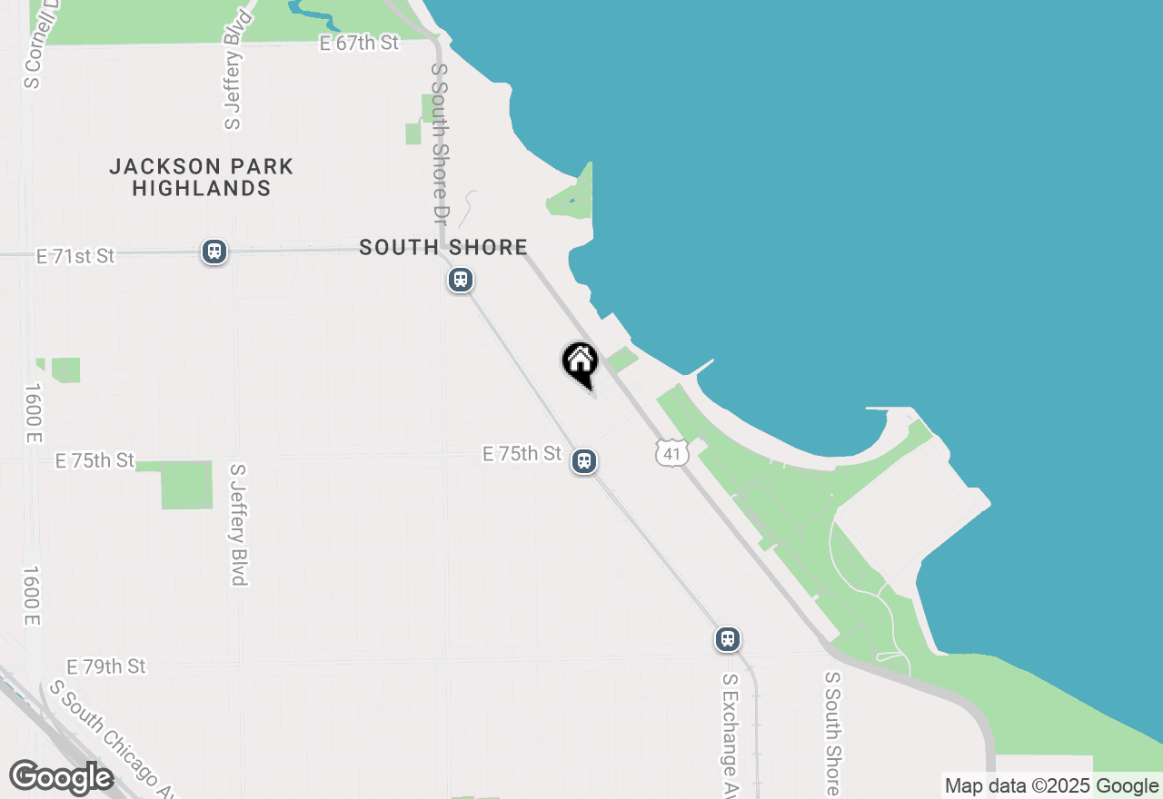 Map of 7422 S Coles Avenue, Chicago, IL 60649