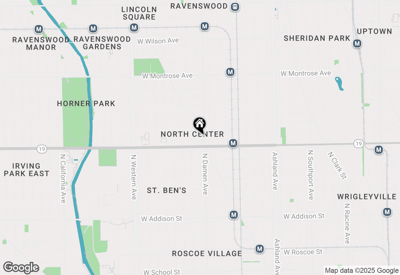 Map of 2239.5 N Lincoln Avenue #1A, Chicago, IL 60614