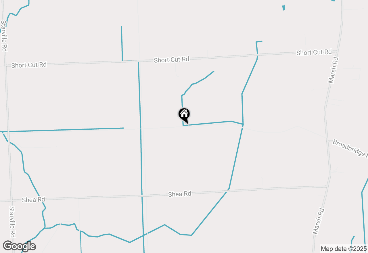 Map of 1 Broadbridge Road, Cottrellville Twp, MI 48039