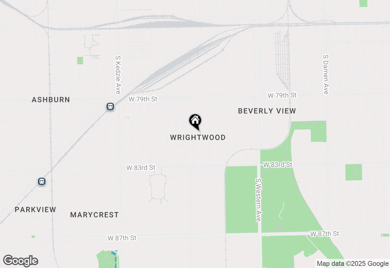 Map of 8104 S Fairfield Avenue, Chicago, IL 60652