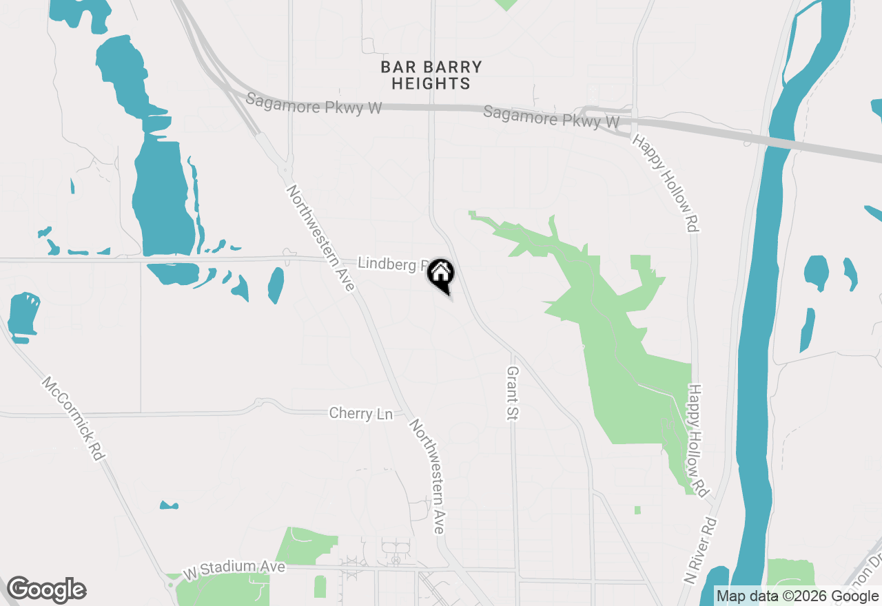 Map of 1820 Ravinia Road, West Lafayette, IN 47906