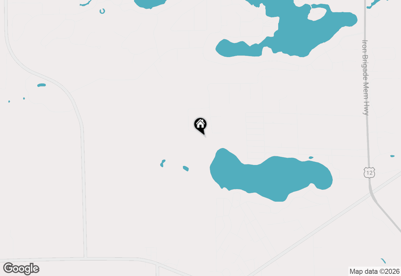 Map of W5594 Briarwood Rd, Elkhorn, WI 53121